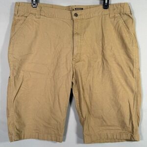Carhartt - Rugged Flex® Relaxed Fit Canvas Work Short -‎ 41x12" Rise 12" Brown